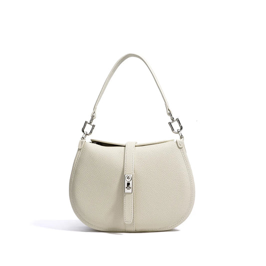 2026 Cow Leather Women Messenger Bag Daily Casual Hand Bag New Simple Summer Flap Cover Bag Blue Pink Color Real