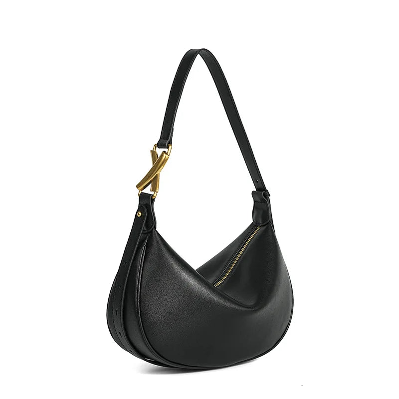 Luxury Brand Designer Crossbody Bag High Quality 100% Genuine Leather Women's Tote Bag Women Shoulder Cowhide Female Handbags