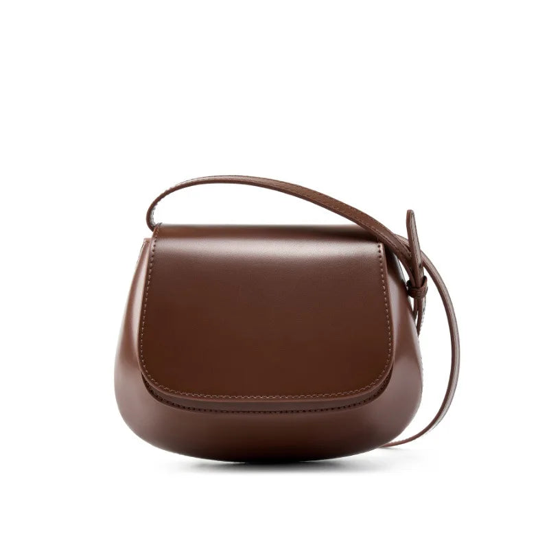 2026 Genuine leather Underarm cowhide  handbags women vintage shoulder bag luxury bags womens high quality