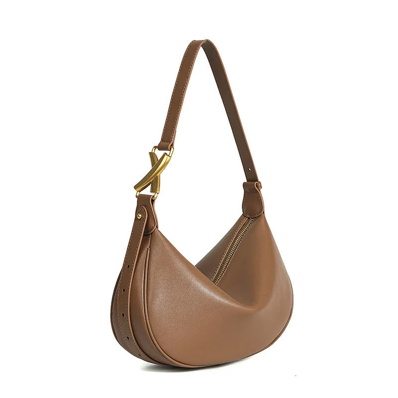 Luxury Brand Designer Crossbody Bag High Quality 100% Genuine Leather Women's Tote Bag Women Shoulder Cowhide Female Handbags
