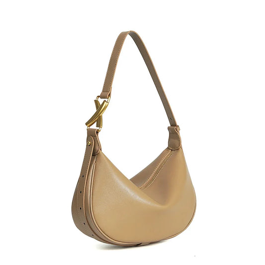 Luxury Brand Designer Crossbody Bag High Quality 100% Genuine Leather Women's Tote Bag Women Shoulder Cowhide Female Handbags